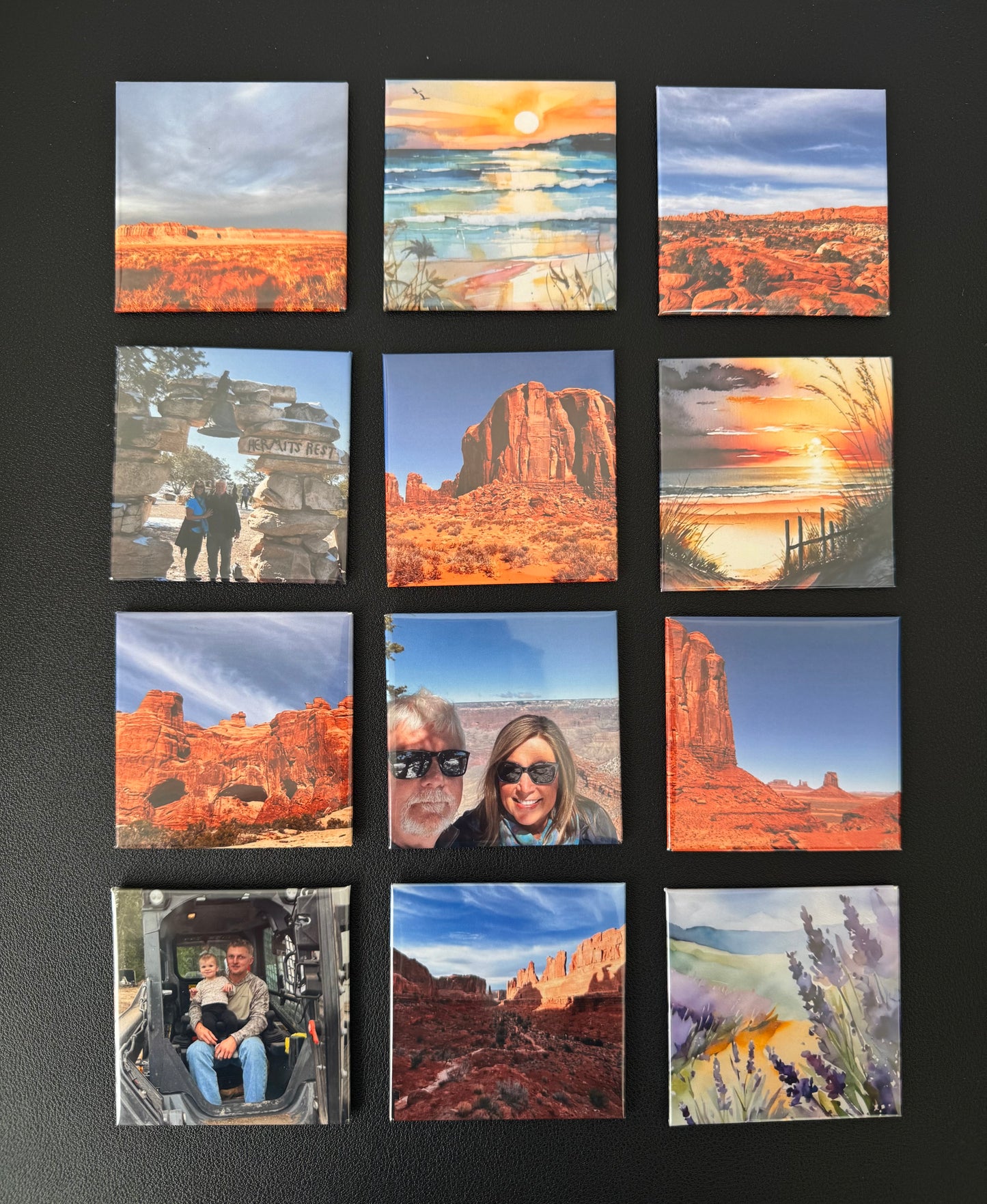 Customized Photo Magnets (2.5in X 2.5in)